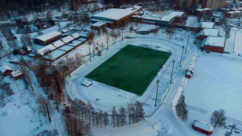 club soccer training winter