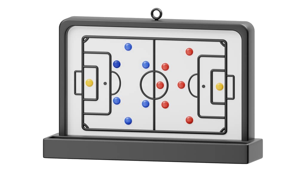 dry erase soccer board