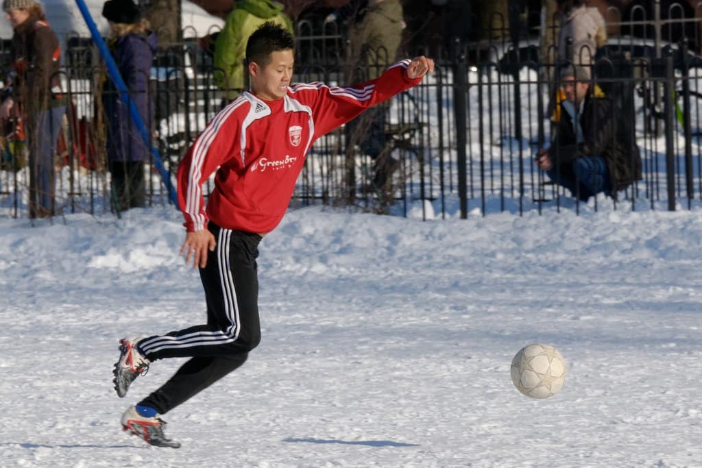 soccer winter