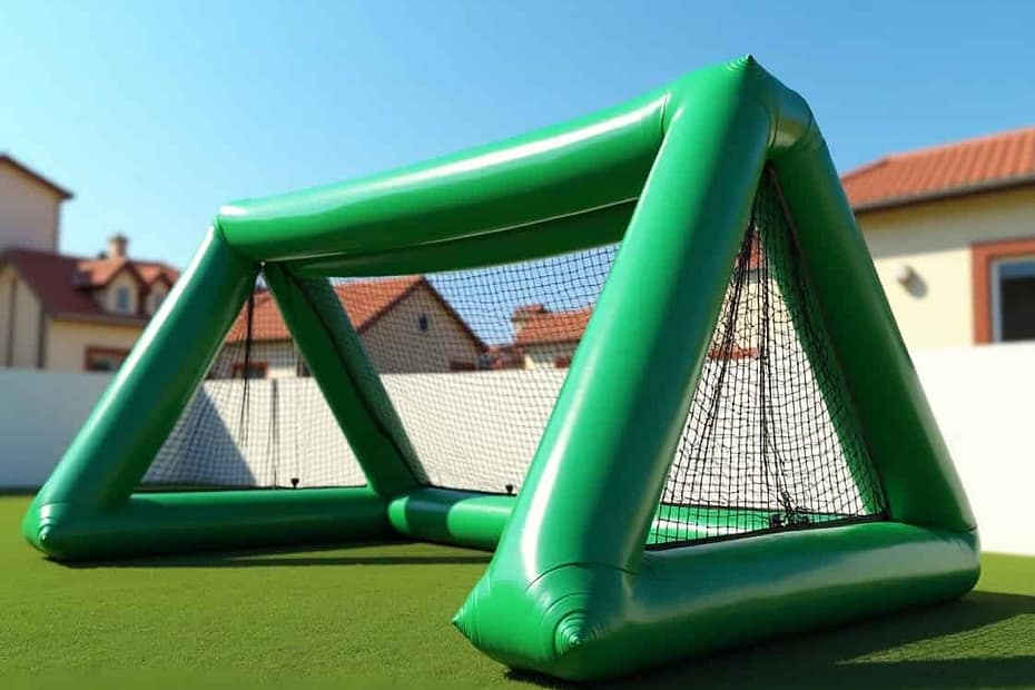 inflatable soccer goal