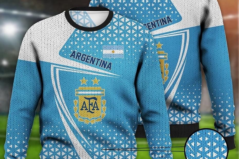 Argentina Soccer Jersey Long Sleeve