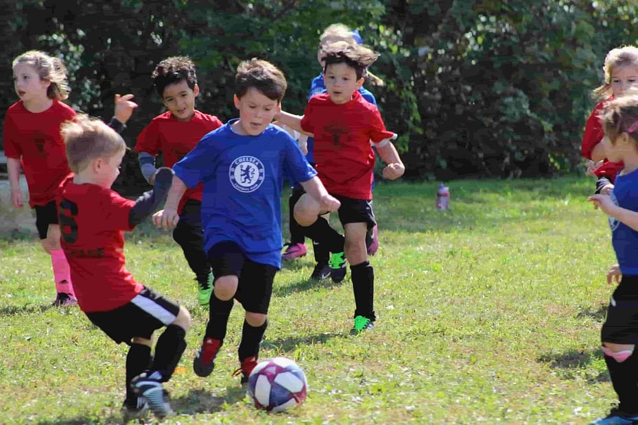 soccer exercises for 5 year olds