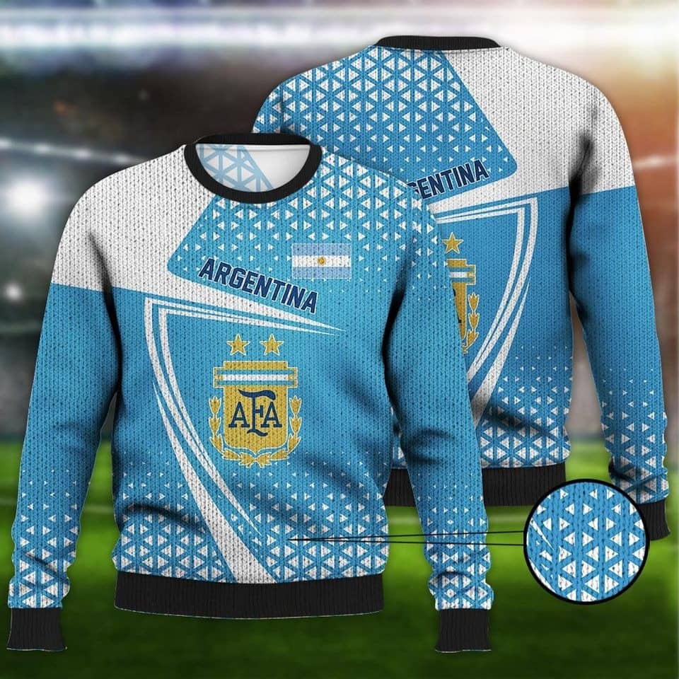 Argentina Soccer Jersey Long Sleeve